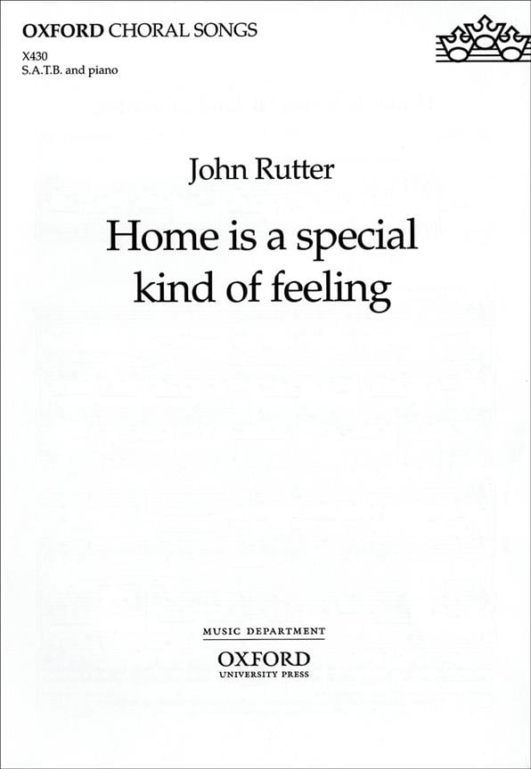 Home is a special kind of feeling